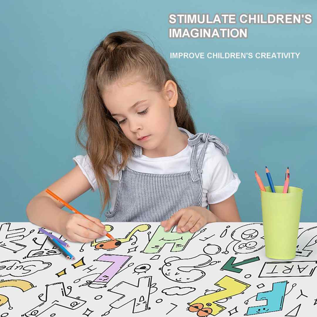 Zeichenrolle für Kinder: Entfesseln Sie die Kreativität ohne Grenzen!