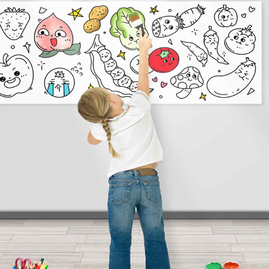 Zeichenrolle für Kinder: Entfesseln Sie die Kreativität ohne Grenzen!