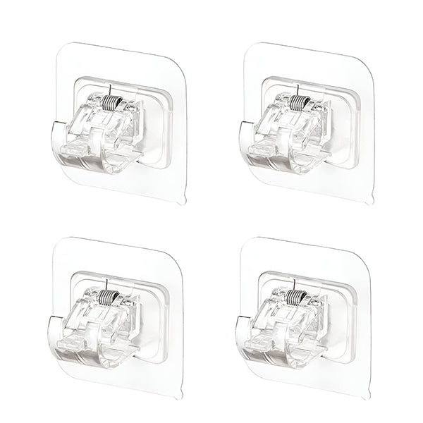 Ganchos prácticos para un almacenamiento fácil y ordenado (x4)