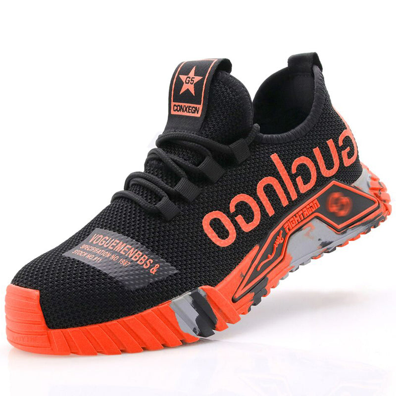 Robust safety shoes: protection and comfort at work