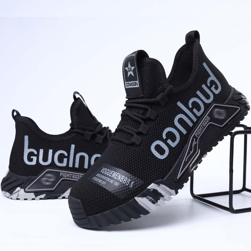 Robust safety shoes: protection and comfort at work