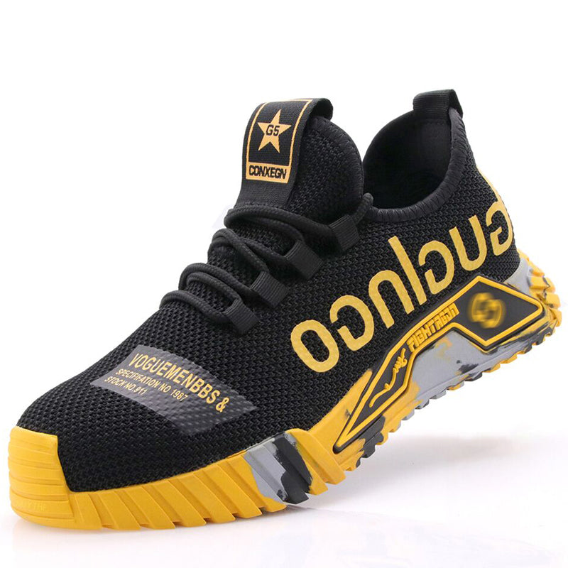 Robust safety shoes: protection and comfort at work